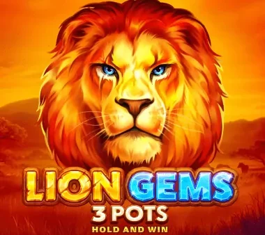 New Game Release – Lion Gems 3 Pots: Hold and Win