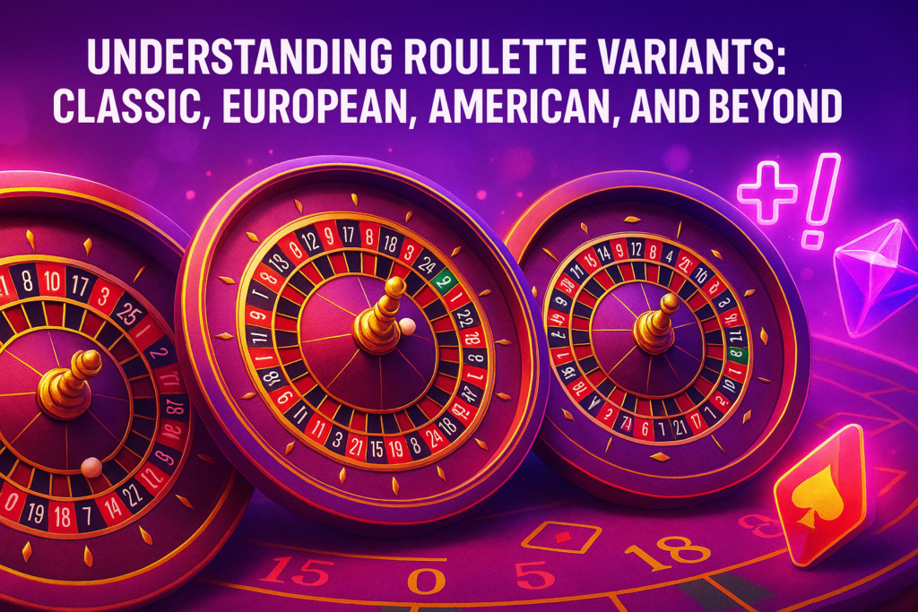 Understanding Roulette Variants: Classic, European, American, and Beyond