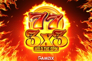 3X3 Hold The Spin slots from gamzix