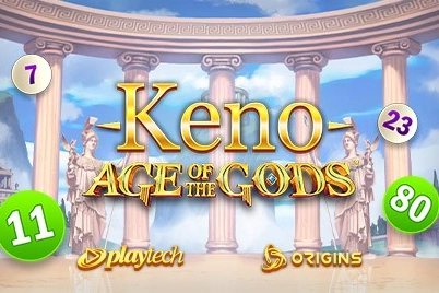 Age of the Gods: Keno slots from Playtech