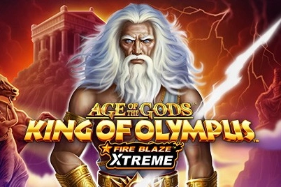 Age of the Gods: King of Olympus Fire Blaze Xtreme slots from Playtech