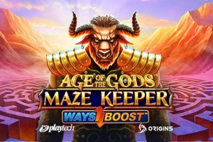 Age of the Gods Maze Keeper slots from Playtech