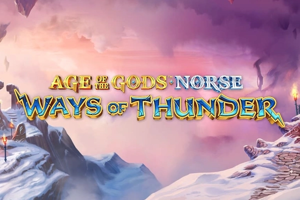 Age of the Gods Norse: Ways of Thunder slots from Playtech