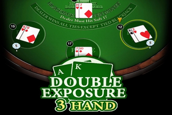 Blackjack Double Exposure 3 Hand slots from Habanero