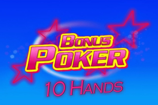Bonus Poker 10 Hand slots from Habanero