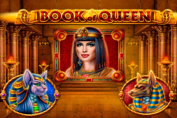 Book of Queen slots from Amatic