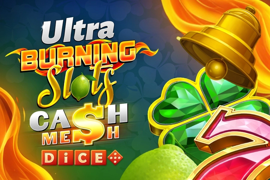 Burning Slots Cash Mesh Ultra Dice from bf-games