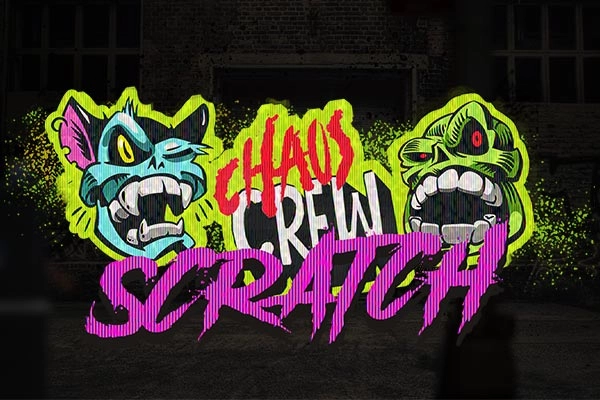 Chaos Crew Scratch slots from hacksaw-gaming