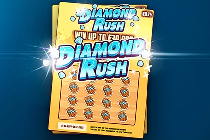 Diamond Rush slots from hacksaw-gaming