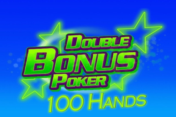 Double Bonus Poker 100 Hand slots from Habanero