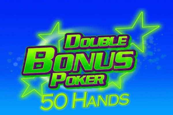 Double Bonus Poker 50 Hand slots from Habanero