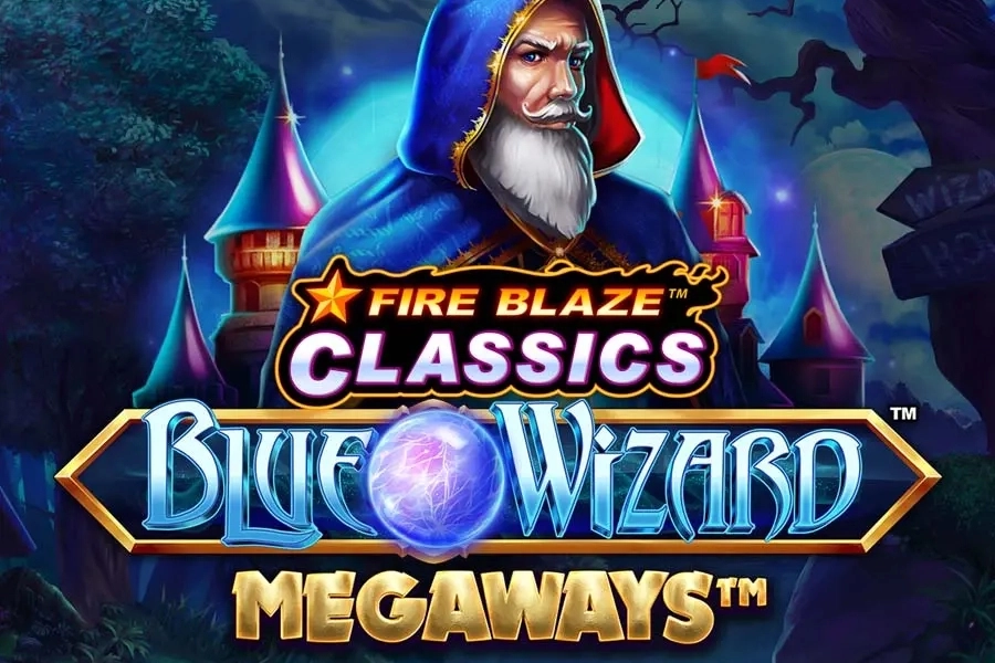 Fire Blaze: Blue Wizard Megaways slots from Playtech