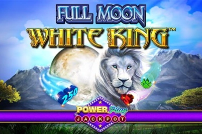 Full Moon: White King PowerPlay Jackpot slots from Playtech
