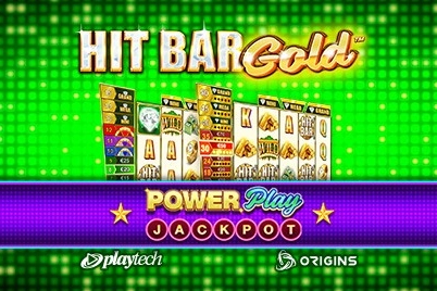 Hit Bar: Gold PowerPlay Jackpot slots from Playtech
