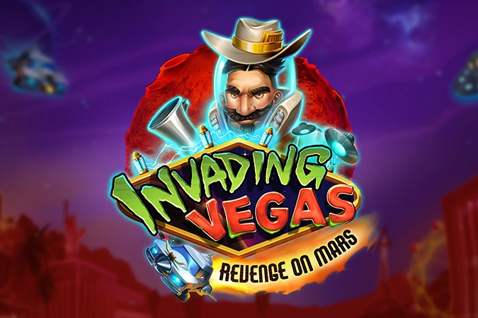 Invading Vegas: Revenge on Mars slots from play-n-go