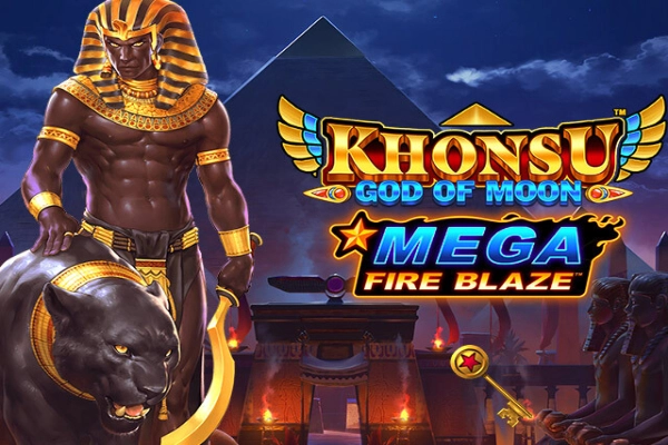 Khonsu God of Moon: Mega Fire Blaze slots from Playtech