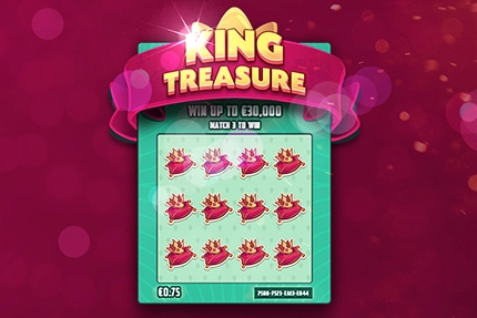 King Treasure slots from hacksaw-gaming