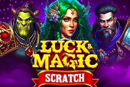 Luck & Magic Scratch slots from BGaming