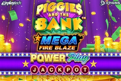 Piggies and the Bank PowerPlay Jackpot slots from Playtech