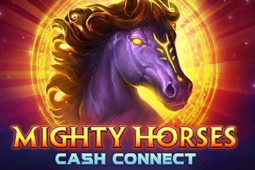 Mighty Horses Cash Connect slots from NetGame