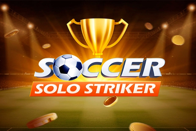 Soccer Solo Striker slots from Evoplay