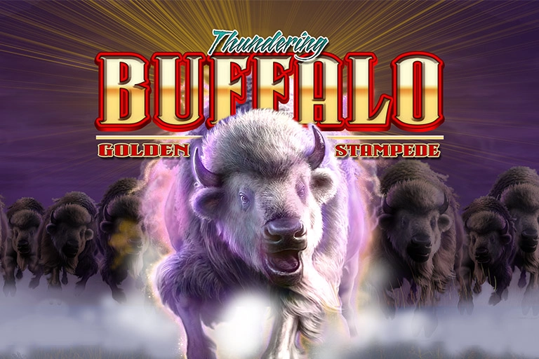 Thundering Buffalo: Golden Stampede slots from high-5-games