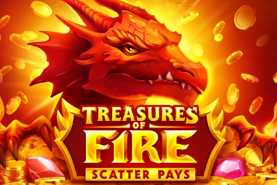 Treasures of Fire Scatter Pays slots from Playson