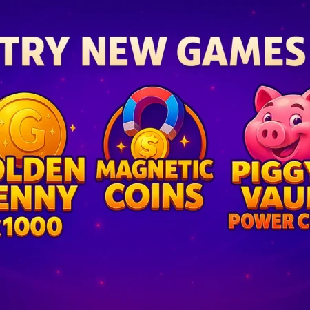 Review of New Slot Games: Golden Penny x1000, Magnetic Coins and Piggy’s Vault Power Coins
