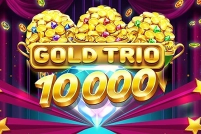 Gold Trio 10000 by Playtech