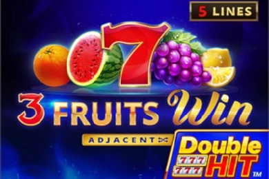 3 Fruits Win: Double Hit by Playson