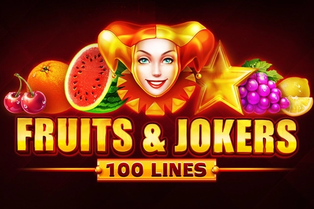 Fruits & Jokers: 100 Lines by Playson