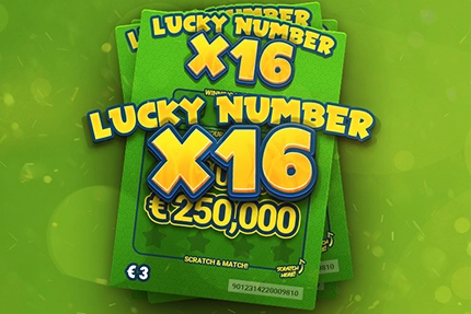 Lucky Numbers x16 by Hacksaw Gaming