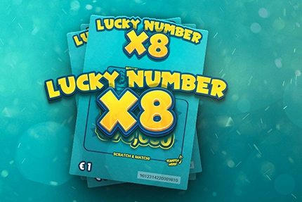 Lucky Numbers x8 by Hacksaw Gaming